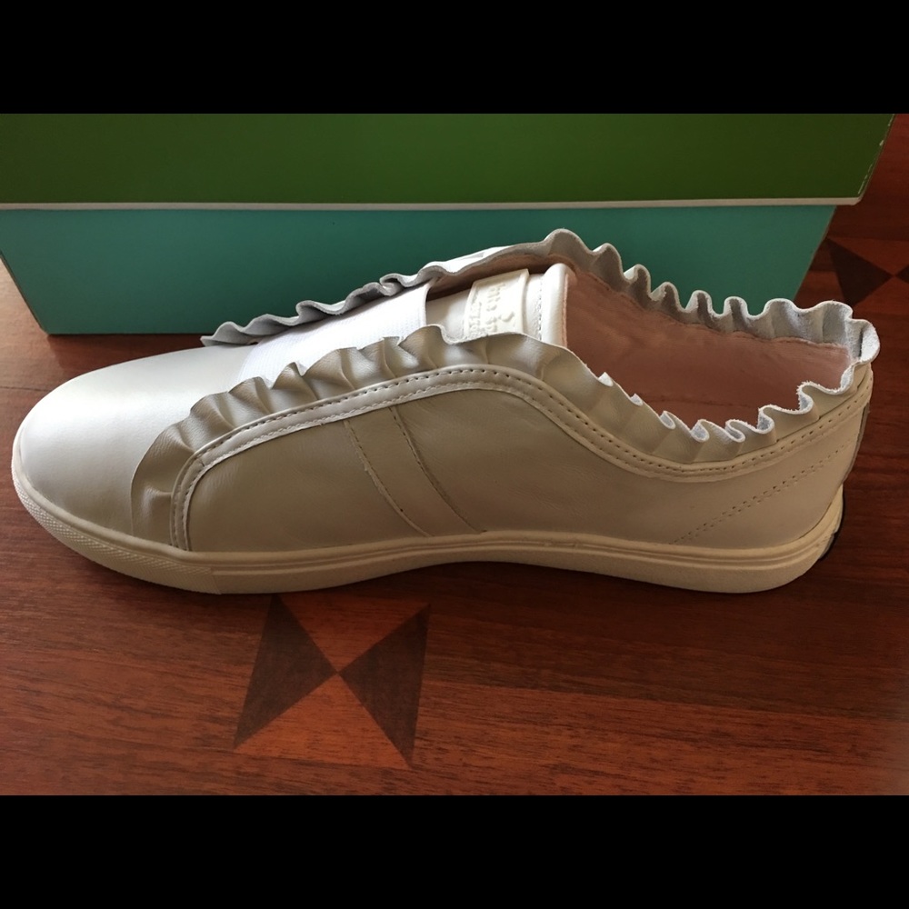 ** SOLD**Kate Spade Kate Spade/sneakers w/ruffles